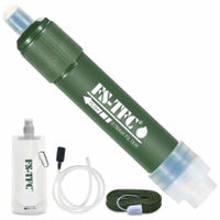 Personal Water Filter Straw Mini Water Purifier Survival Gear for Hiking, Camping, Travel and Emergency Preparedness