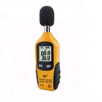 Decibel Meter, Digital Sound Level Meter 30 to  130 dB Audio Noise Measure Device Backlight MAX/MIN, Data Hold Auto Power Off Dual Ranges