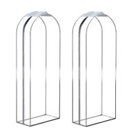 Set of 2 153cm Gusseted All Clear Garment Bags for Hanging Clothes Ideal for Shirts Coats Dresses Closet Storage