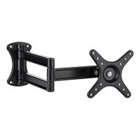 TV Wall Mount, Wall Bracket with Tilting Swivel Function for 10 to 27 inch Flat TV LED LCD Screen