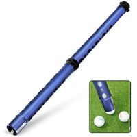 Golf Ball Retriever 20-Ball Capacity for Easy Pickup,Convenient Collector and Essential Golf Tool Perfect Gift for Men and Women Golfer Color Blue