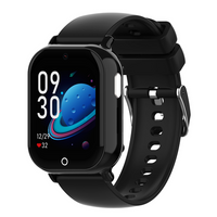 4G Smart Watch Kids LBS GPS Location WIFI 1.52 inch Video Call SOS Child Smartwatch HD Camera Monitor Tracker Photo Viewing Phone Watch Col BLACK