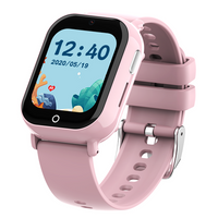 4G Smart Watch Kids LBS GPS Location WIFI 1.52 inch Video Call SOS Child Smartwatch HD Camera Monitor Tracker Photo Viewing Phone Watch Col.Pink