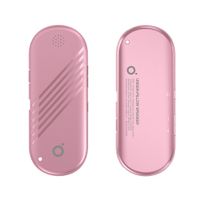 Bluetooth 5.3 Speakers, Timer Function Wireless Conduction Pillow Speaker, Relieve Stress Sleeping Speaker with Stereo Bass, for Home Office (Pink)