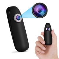 Mini Cameras with Audio and Video Recording, 1080P FHD Loop Recording Hidden Body Camera, for Daily, Cycling, Work Records, 1 Pack