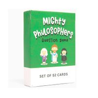 Mighty Philosophers Question Deck for Children School of Mindfulness Imaginative Philosophical Questions Game Christmas Gifts