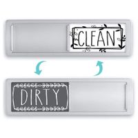 Dishwasher Magnet Clean Dirty Sign, Clean Dirty Magnet for Dishwasher, White