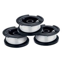 3 Pack AF100 Replacement Spool for BLACK DECKER String Trimmers Compatible with AF1003ZP and AF100BKP 30ft 0.065 Inches Autofeed Trimmer Line