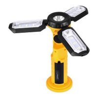 Giantz Work Light Rechargeable USB Cordless LED Lamp 90?Rotation Hook Folding