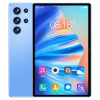 10.1 Inch Android Tablet 16GB+512GB Storage 5G Wi-Fi Dual SIM Long Battery Life Color Blue