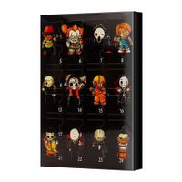 Halloween Advent Calendar 2024, 24 Day Halloween Countdown Calendar, Contains 24 Gifts Dolls, Nightmare Before Christmas Advent Calendar, Scary Halloween Doll Collectible Horror Figures Gift, B