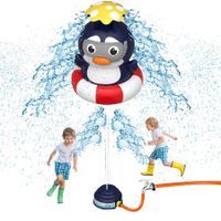 Sprinkler Rocket Launcher Outdoor Water Toys,Summer Rocket Sprinkler for Kids,for Boys Girls Age 3+