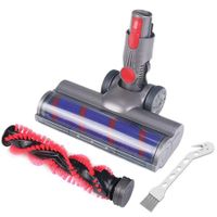 Hardwood Floor  Brush Head for Dyson V7 V8 V10 V11 V15 Vacuum Cleaners with Replacement Soft Roller Brush Bar LED Headlights Floor Brush