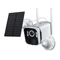 Solar Security Camera Outdoor,  3MP FHD Wireless Security Camera, Solar Battery Powered, Smart Detection, Night Vision, for Home Surveillance