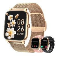 Smart Watch for Women Fitness Tracker, Gold Smart Watches for Women