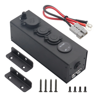 12/24V Multi-Function Power Box Charger With USB-C Output For RV Vehicles Trailers SUV Boat