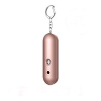 Personal Safety Alarm for Women, Travel Safe and Waterproof Self Defense Alarm for Women by Women, Safety Alarm Keychain for Women, Loud Alarm, Strobe Light, Keychain Alarm, Rose Gold