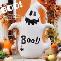 Halloween Inflatables Ghosts, 1.35m Blow Ups Ghost Outdoor Decoration, Inflatables Tumbler Ghost Yard Decor for Halloween Party Supplies