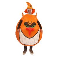 160-190cm Halloween Pumpkin Inflatable Costumes, Pumpkin Costume Suit Funny Jumpsuit Costume Fancy Dress Party Christmas