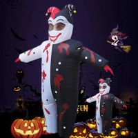 150-190cm Inflatable Clown Costume,Halloween Blow up Costume