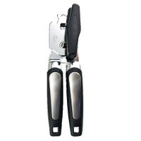 1 Piece Professional 3 in 1 Stainless Steel Manual Can Opener Heavy Duty Kitchen Tool with Bottle Opener for Seniors