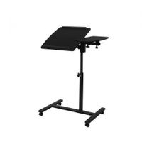 Mobile Laptop Desk Adjustable Black