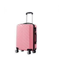 24 uggage Suitcase Travel Rose Gold 24 inch