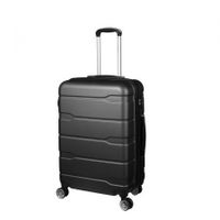 24" Inch Expandable Luggage Black 24 inch