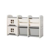 Drawer Storage Cabinet Classified 6 Cells