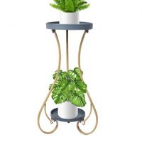 Plant Stand 2 Tiers Outdoor Indoor Large