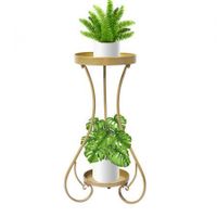 Plant Stand 2 Tiers Outdoor Indoor Medium