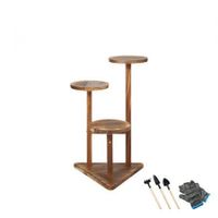 3-Tier Plant Stand Wood Wooden