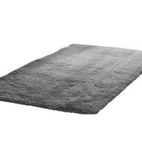 Floor Rugs Shaggy Rug Soft Large Grey 230x200cm