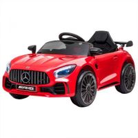 Kids Ride On Car 12V Battery Mercedes-Benz Licensed AMG GTR Toy Remote Control