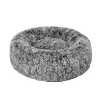 Pet Bed Cat Dog Donut Nest Calming XXL Charcoal XX-Large