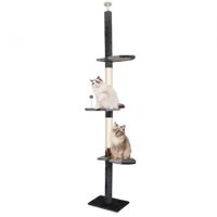 Cat Scratching Post Tree Condo Grey