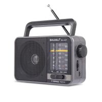 Portable Radio AM FM,Transistor Radio AM FM Radio Portable with Loud Speaker,Small Radio Battery Powered or DC USB,Suitable for Indoor,Outdoor and Emergency Use