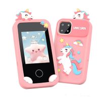 Kids Smart Phone, Unicorn Gift Toys for Girls Ages 3-9, Mini Smart Phone Toys with Touchscreen  Learning Games Dual Camera Music Player