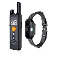 Dog Shock Collar for 10 to 110lbs, Waterproof Rechargeable Electric Dog Training Collar with Remote for Small Medium Large Dogs