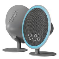 White Noise Machine with Bluetooth,39 Soothing Sounds LED Night Light and Clock Display for Sleeping,Sleep Sound Machine for Office,Insomniacs