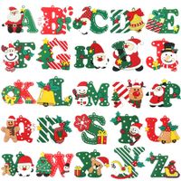 26-Piece English Letter Christmas Tree Ornaments Set for Christmas Festive Decoration