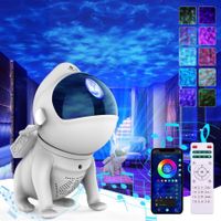 Space Dog Astronaut Star Projector - 21 Color Modes, Bluetooth Speaker, White Noise ,Galaxy Projector for Home,Ceiling,Room Decor