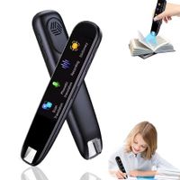 Translation Pen Scan Reader For Students,Dyslexia,Travelers & Businessmen Multipurpose Device Supports Voice Translation Between 112 Languages