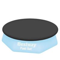 Bestway Pool Cover Fits 2.44m Above Ground Swimming Pool PVC Blanket