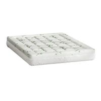 Giselle Bedding Mattress Topper Pillowtop Bamboo 7.5cm Queen