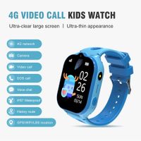 4G Kids Smart Watch GPS LBS Video Call SOS Call WIFI Tracking Device Color Blue