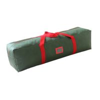 Green Heavy Duty Christmas Tree Storage Bag Fits Up to 110cm Tall Trees Waterproof with Handles and Zipper