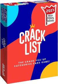 The CrackUp Categories Card Game 2 Players Game for Kids Teens Adults Family Board Games Best Family Card Game