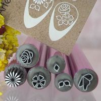 6PCS Nail Art Stamp Pen Set, Nail Art Pen Set, Nail Graffiti Nail Art Dotting Tools with Simple Design, Pink