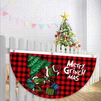 Christmas Fan Flag Banner Merry Christmas Hanging Flag Decoration For Home Garden Window Corridor Ornaments New Year